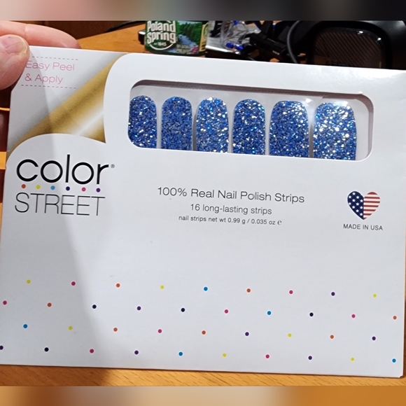 💅Color Street 💯 Real Nail Polish Strips 💅 Storm Watch - Unicorn Set - Picture 3 of 9